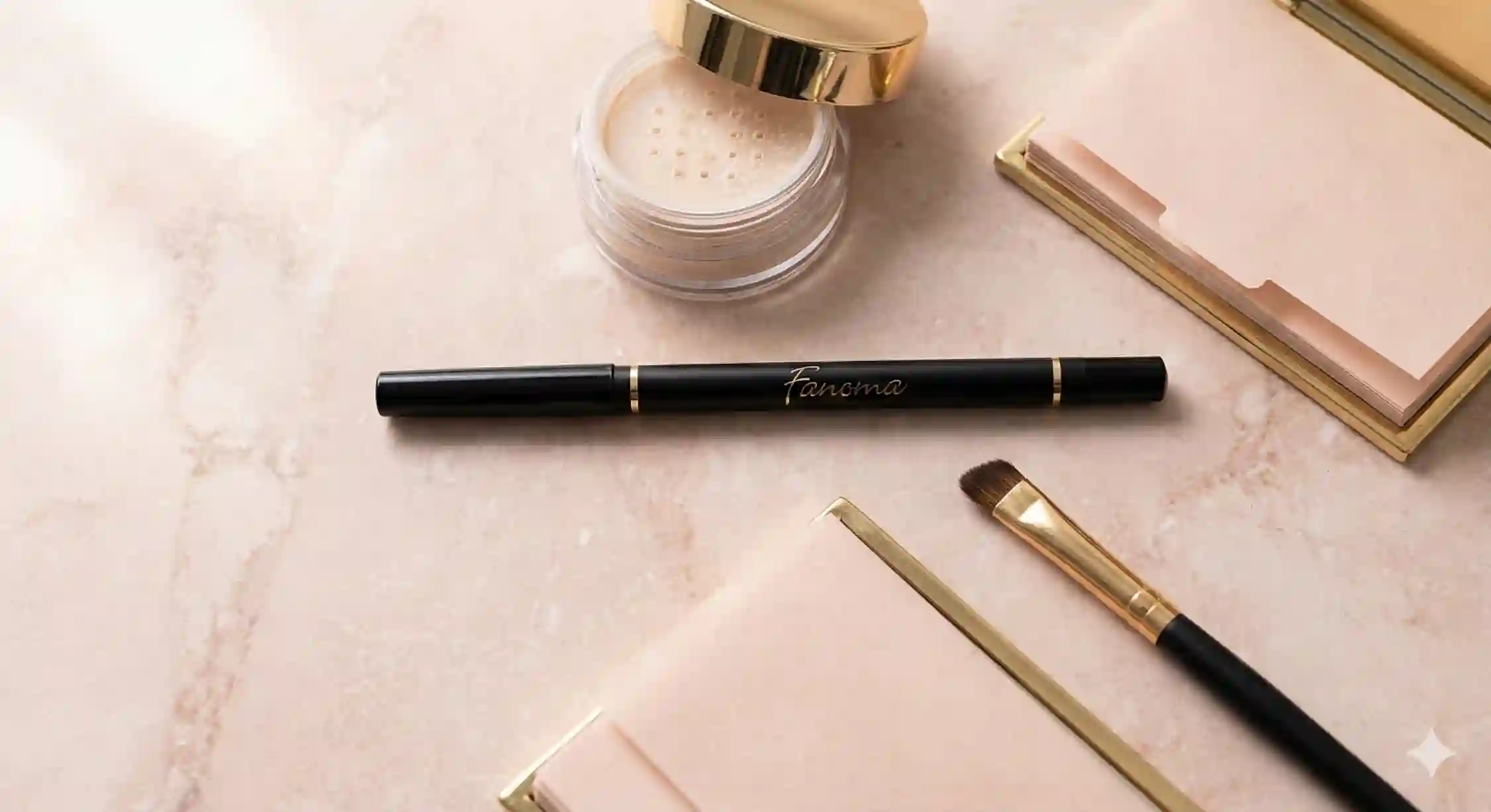 لوازم مورد نیاز برای تثبیت خط چشم و جلوگیری از پخش شدن آرایش.