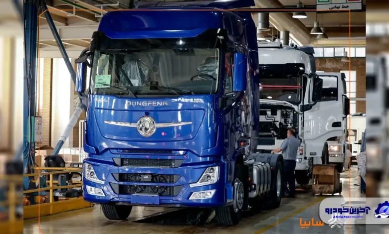 شمارش معکوس برای تولید رسمی کشنده GX560 در سایپا دیزل