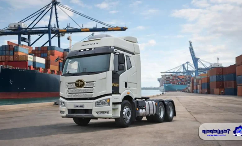 عرضه کشنده جفت محور فاو j6p-460 در بورس کالا