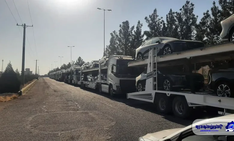 محموله مدرن ترین سدان مزدا به ایران رسید