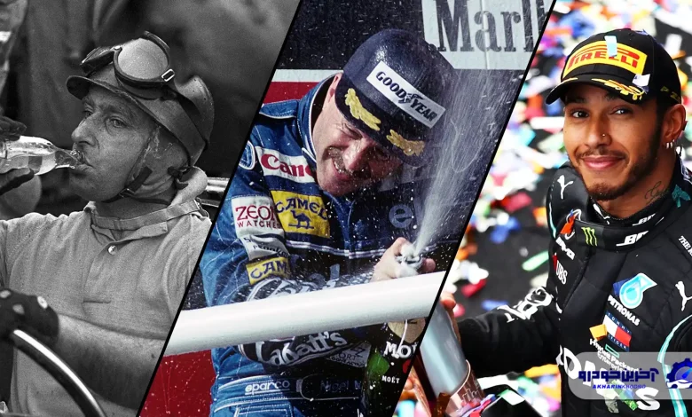 مسن‌ترین قهرمانان جهان در تاریخ F1 چه رانندگانی هستند؟